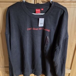 Coca-Cola Black Sweatshirt